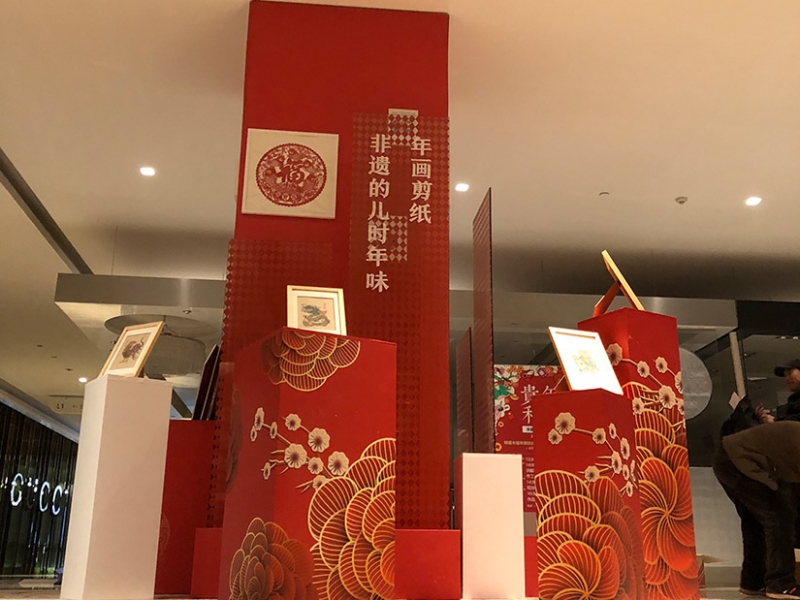 文昌风俗展示柱