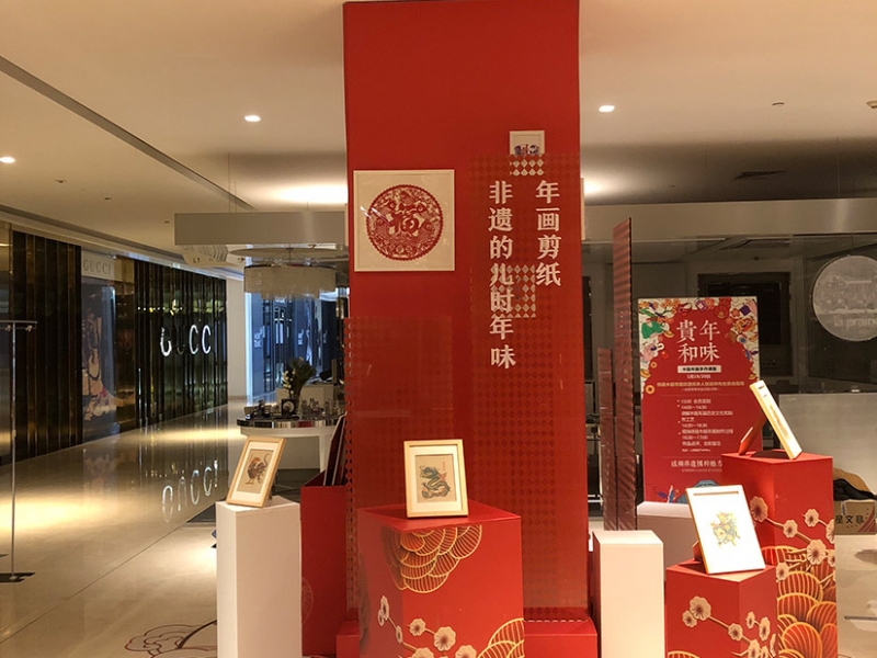 丽水风俗展示柱设计